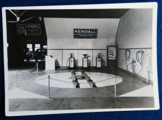 Vtg 1930s Photo Superior Nebraska Blosser Motor Chevrolet Car Dealer Kendall Oil
