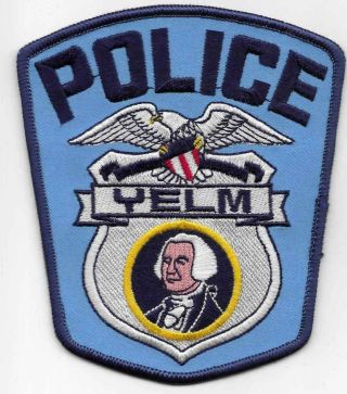 Yelm Police Shoulder Patch Washington State