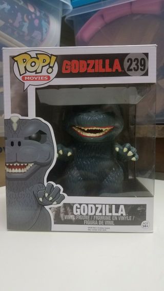 Funko Pop Movie Godzilla 6 " Inches Sized 239 Pre - Owned