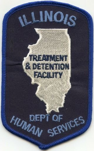 Illinois Il State Human Resources Doc Corrections Sheriff Police Patch