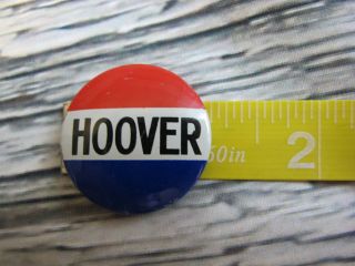 Herbert Hoover Presidential Pin Back Campaign Button 1928 Republican Candidate