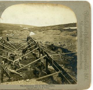 Canada,  Gold Mining,  The Strenuous Life In The Klondyke - - Universal Photo Art