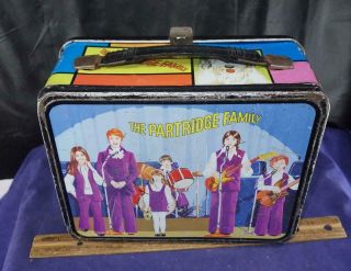 1971 Thermos The Partridge Family David Cassidy Metal Lunchbox King Seeley