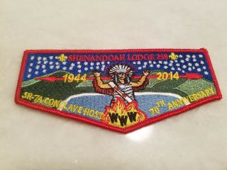 Oa Shenandoah Lodge 258,  2014 Sr - 7a Conclave,  Stonewall Jackson Area Council
