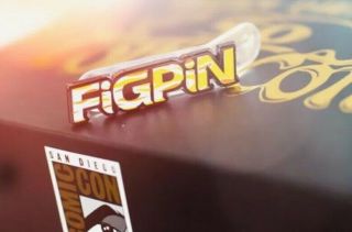 Sdcc 2019 Figpin Flame Print Logo Pin Limited Edition Exclusive