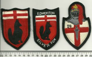 Boy Scouts Of Canada 29th Edmonton Rover Crew Badges