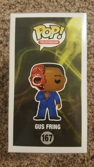 Funko Pop Gus Fring Burned Face Vinyl Figure 167 - AMC Breaking Bad 4