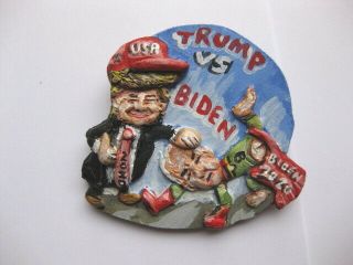 President Donald Trump Vs Joe Biden 2020 Presidential Campaign Novelty Pin