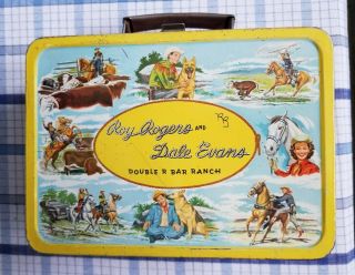 Roy Rogers And Dale Evans Double R Bar Ranch Lunchbox