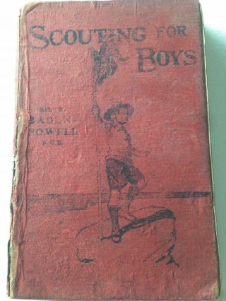 Boy Scout Book Scouting For Boys By Baden Powell Published On 1924