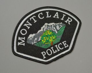 Montclair California Police Patch,  San Bernardino County Ca