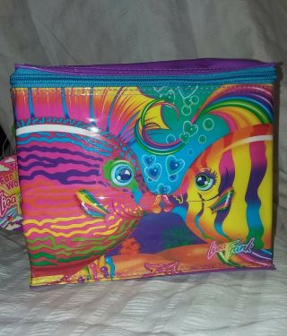 Lisa Frank Kissing Fish Insulated Lunch Bag With Tag