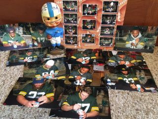 Late 1960’s Bobblehead/Nodder Signed by Ten 2015 - 16 Packers 2