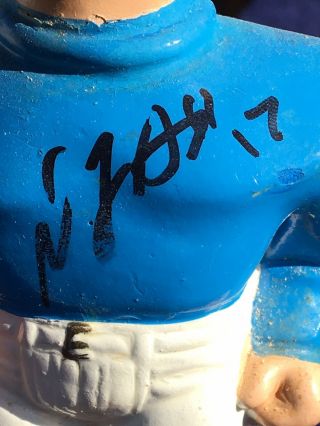 Late 1960’s Bobblehead/Nodder Signed by Ten 2015 - 16 Packers 6