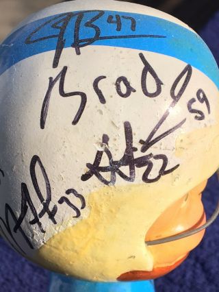 Late 1960’s Bobblehead/Nodder Signed by Ten 2015 - 16 Packers 7