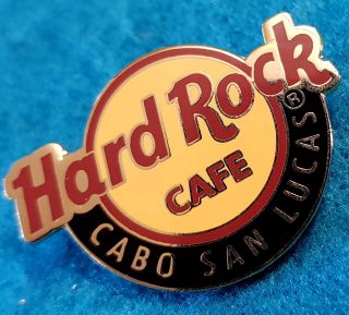 Cabo San Lucas Mexico Hrc Red Line Circle Logo Without Box Hard Rock Cafe Pin