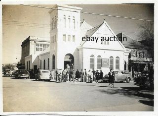 Vintage Photo 1940s First Baptist Church Laredo Tx Texas 2