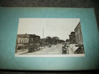 Rppc Real Photo Postcard - Main Street Aberdeen South Dakota 1910 - 1920