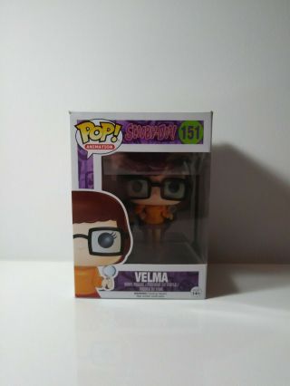 Velma Scooby Doo Vinyl Figure Pop Funko Vaulted