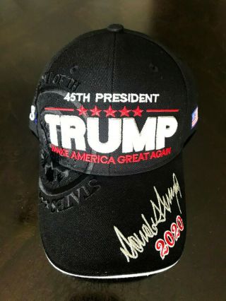 Trump 2020 Make America Great Again 45th President Cap Embroidered Adjustable