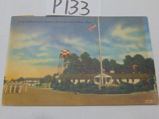 Vintage Postcard Posted Biloxi Ms Mississippi 1952 Keesler Air Force Base
