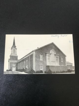 Vintage Postcard Handley Baptist Church Fort Worth Texas
