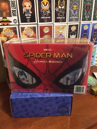 Funko Pop Marvel Walmart Exclusive Spider - Man Homecoming 259 Gift Box 2