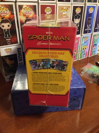 Funko Pop Marvel Walmart Exclusive Spider - Man Homecoming 259 Gift Box 4