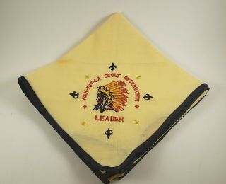 Boy Scout Wah - Tut - Cah Reservation Greater Lowell Council Leader Neckerchief