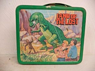 Vintage Land Of The Lost Metal Lunchbox No Thermos (b)