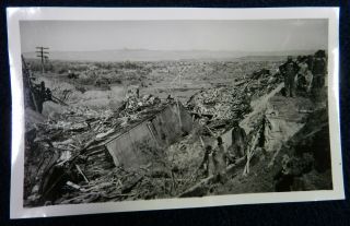 Vtg 1930s Railroad PHOTO Snapshots Denver Rio Grande Western 1601 Utah Wreck 3
