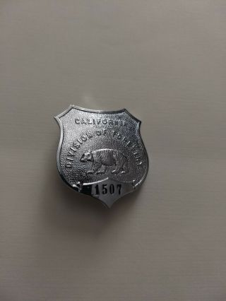 Badge - California Division Of Forestry