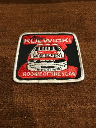 Alan Kulwicki Zerex Winston Cup Rookie Of The Year Patch 1986