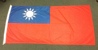 Vintage Merchant Marine Flag Of Taiwan China 36 " By 72 "
