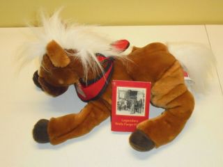 Wells Fargo Legendary Horse Dandy Brown Plush 2003 Toy Collectible