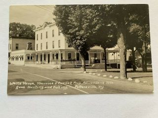 Postcard Wells House Pottersville N.  Y.  Rppc
