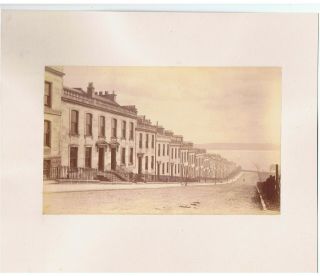 Mounted Albumen Photograph - Windsor Street Dundee By James Valentine