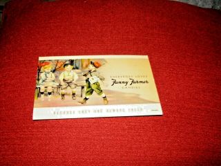 Vintage Linen Postcard Advertising Fanny Farmer 7b - H459