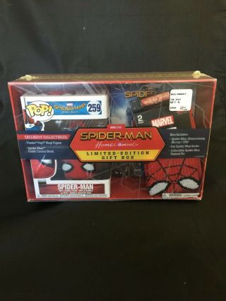 Funko Pop Spider - Man Homecoming 259 Exclusive Gift Box Set Walmart