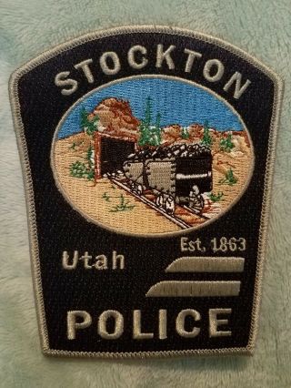 Stockton Utah Police / Sheriff Patch  Ut