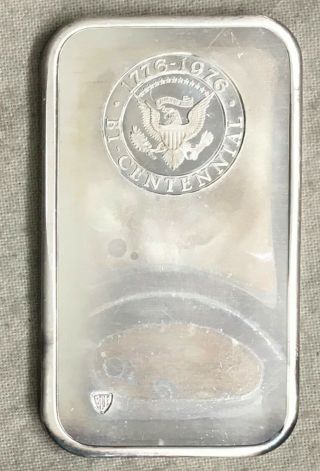 Franklin D.  Roosevelt U.  S.  Bicentennial Presidential 1 ounce Silver Bar 2