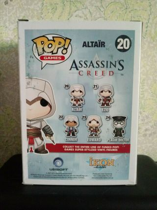 Funko Pop Games: Assassin ' s Creed: Altair 20 Vaulted Figure 2