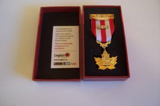 Royal Canadian Legion Canada 150 Medal