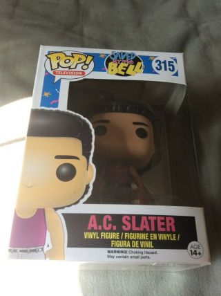 Funko Pop Tv: Saved By The Bell - A.  C.  Slater Vinyl