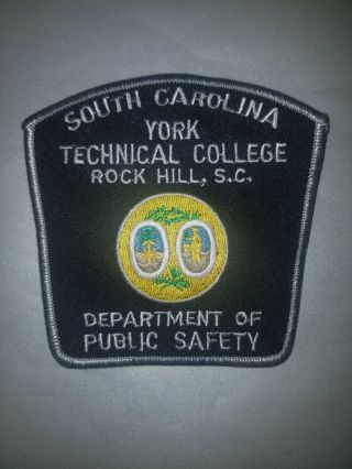 York South Carolina Sc Technical College University Pub Safety Police Department