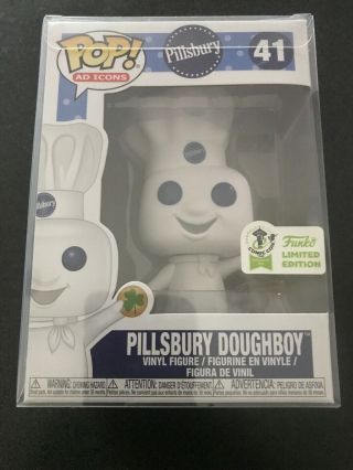 Pillsbury Doughboy Eccc Limited Edition Con Sticker Exclusive Funko Pop