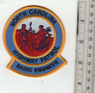 North Carolina Highway Patrol Radio Engineer Patch