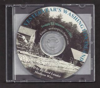 Washington Island Wi - Dvd With Over 230 Rare Door County Photo Postcards