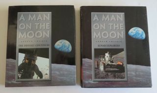 A Man On The Moon - Time - Life Vol Ii And Iii By Andrew Chaikin