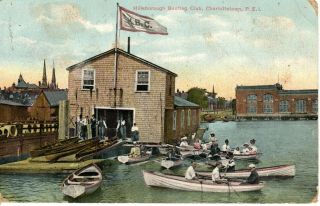 1910 Charlottetown Prince Edward Island Canada - Hillsborough Boating Club